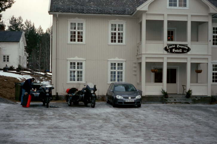 Unterkunft in einer Pension
