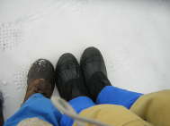 Warme Schuhe auch !