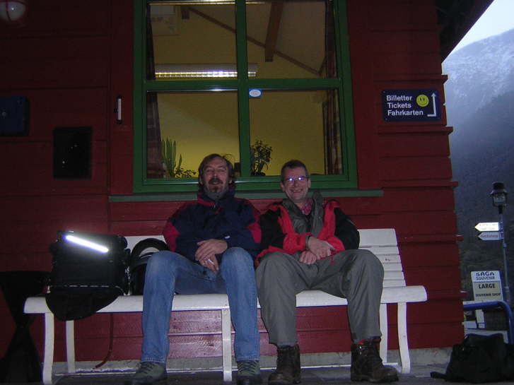 Flam-Bahn verpasst